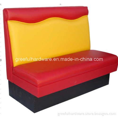 Leather Restaurant Dining Room Sofa
